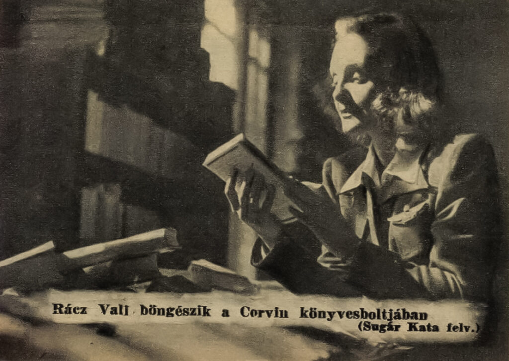 Könyvekről könyvnap előtt, Rácz Valival